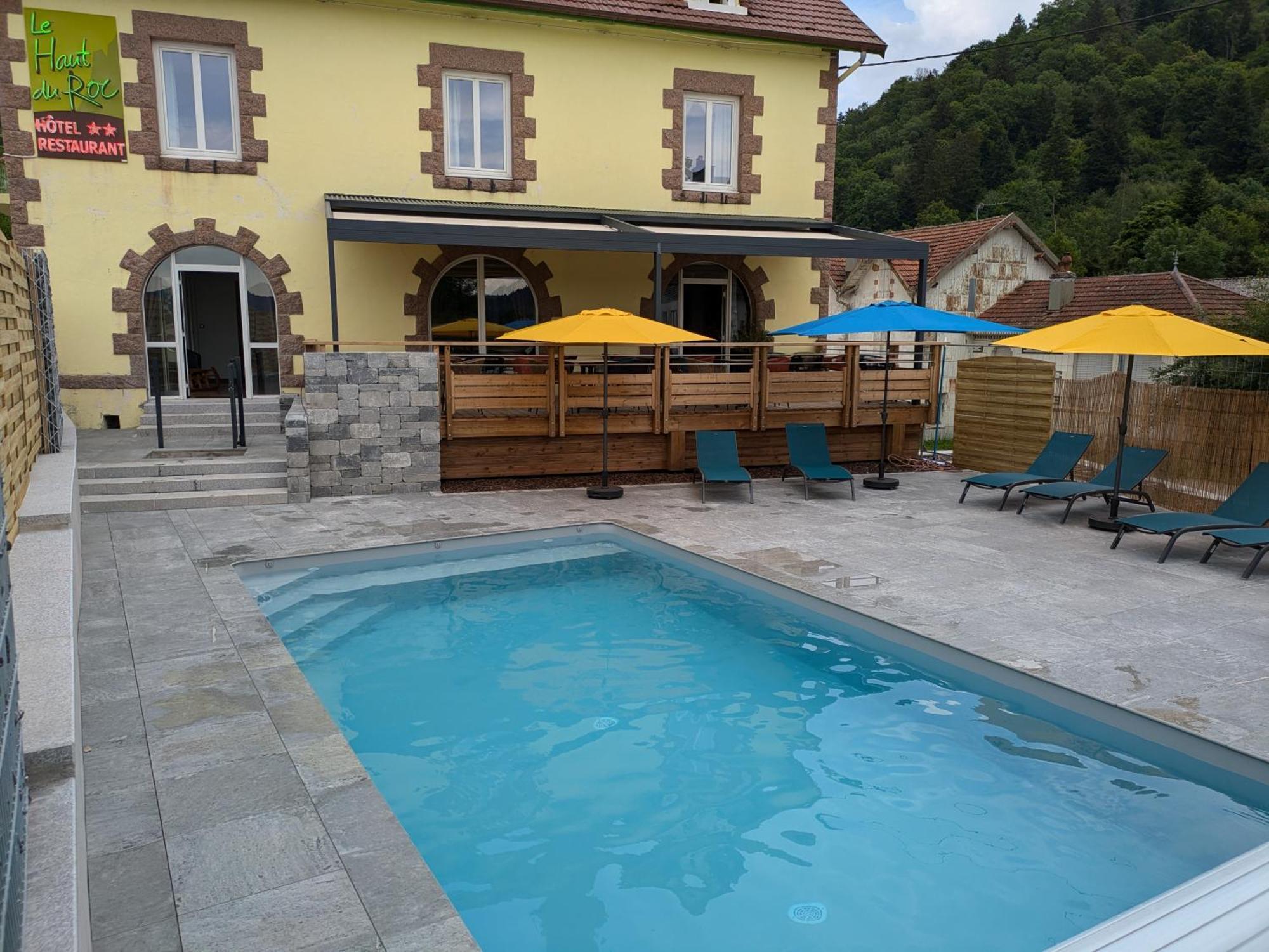 Hotel Restaurant Du Haut Du Roc Basse-sur-le-Rupt Luaran gambar