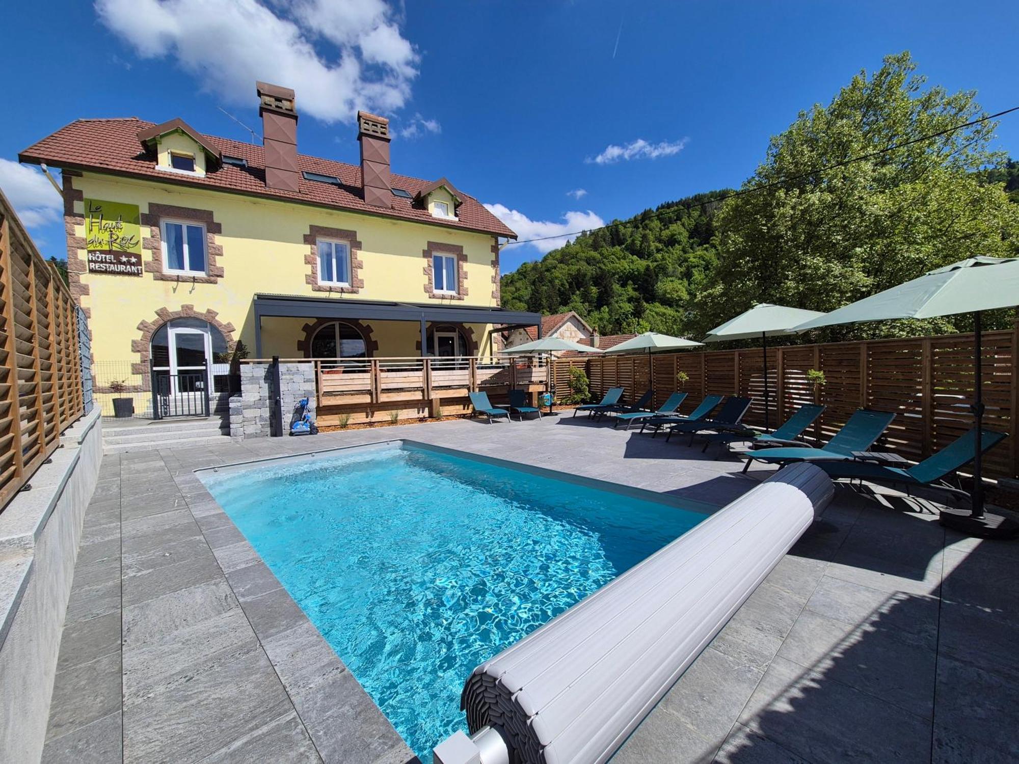 Hotel Restaurant Du Haut Du Roc Basse-sur-le-Rupt Luaran gambar